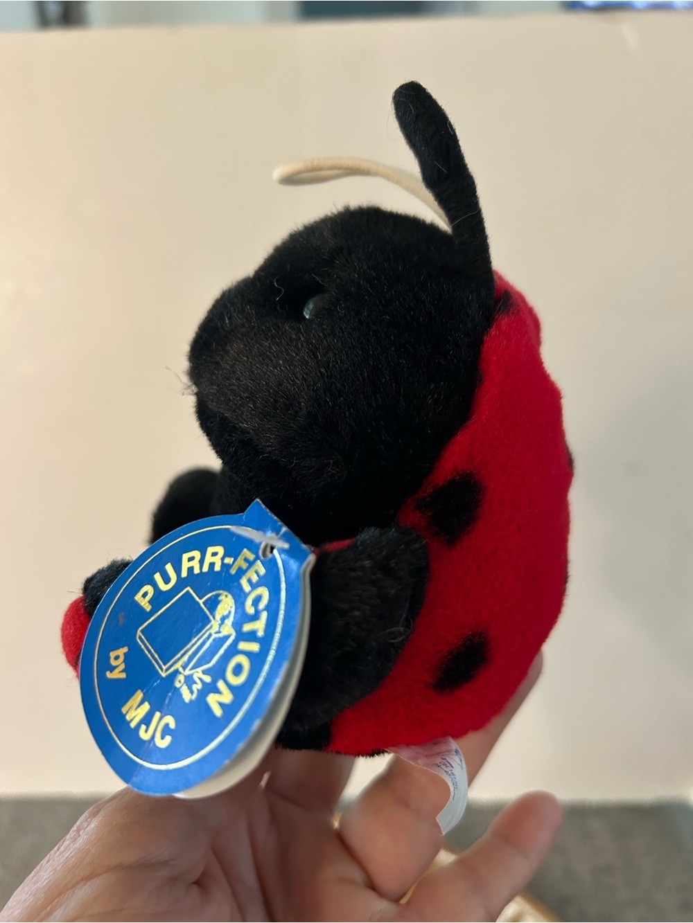 Ladybug plush by Puff-Fection by MJC collectible with original tag - Picture 5 of 9